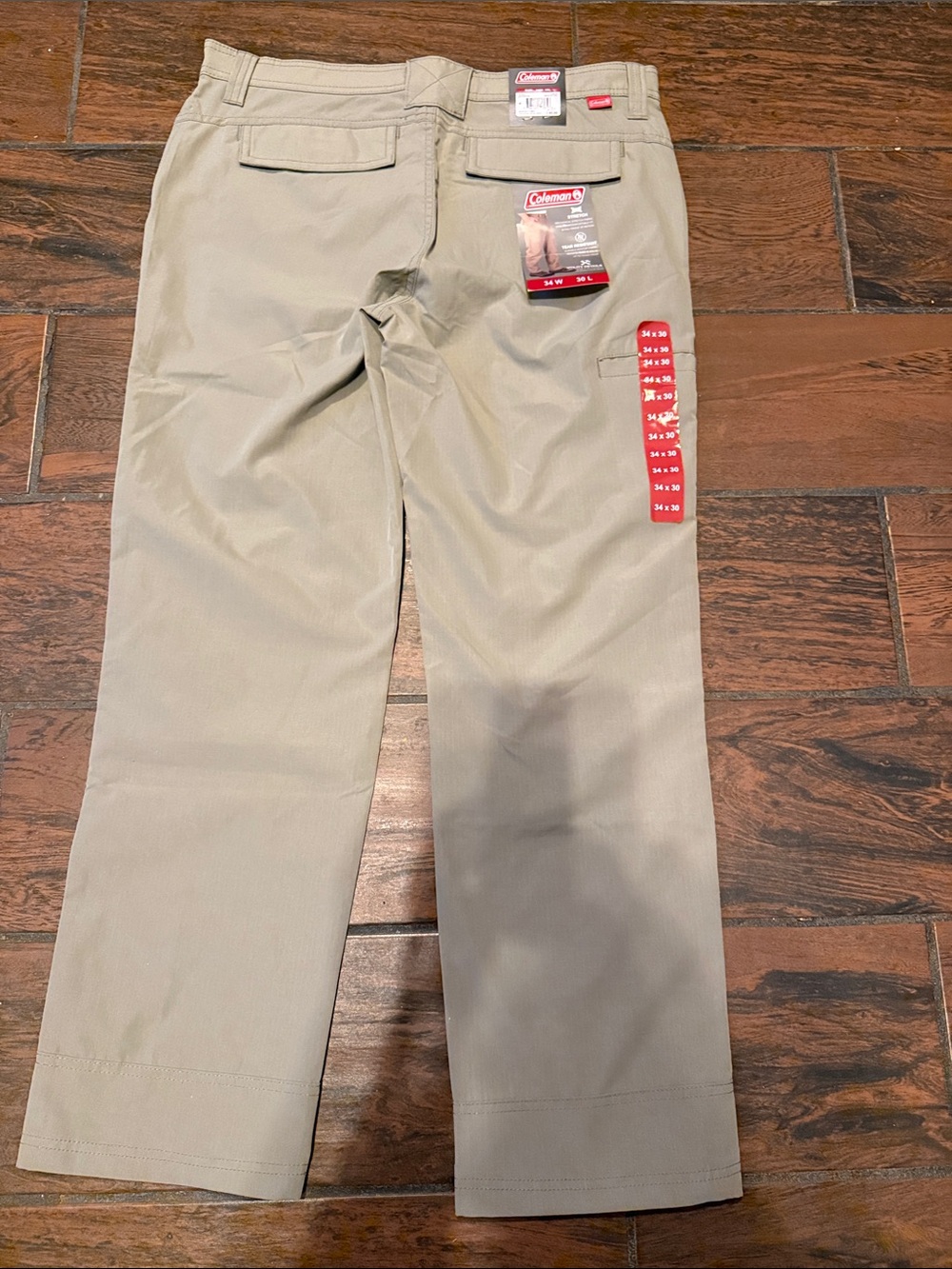 Coleman Men's Tan Chino Work Pants